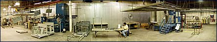 In-house Powder Coat Paint Shop