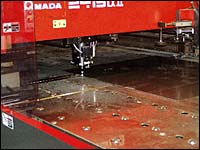 In-house Sheet Metal Laser Cutting